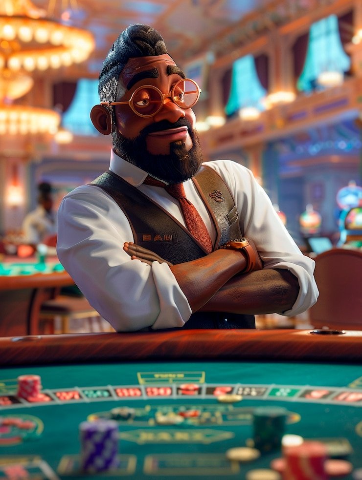 Tangan Teen Patti dengan kombinasi kartu dan ranking visual